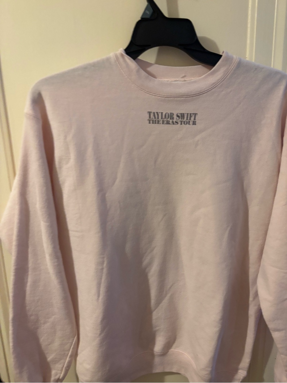 Taylor Swift Pale Pink The Eras Tour Pullover Sweatshirt - Picture 2 of 8
